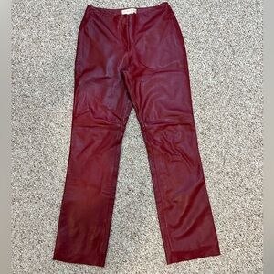 Genuine Leather Women's Pants